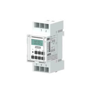 TIMER ENERBRAS DIGITAL 16A 2032W PARA TRILHO DIN 127V - TM-ED127DIN - FR