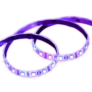 FITA DE LED VINIK VX GAMING RGB COM CONTROLADOR CONEXAO USB 60 PONTOS DE LED 1 METRO LRU1 - 35656 - FR