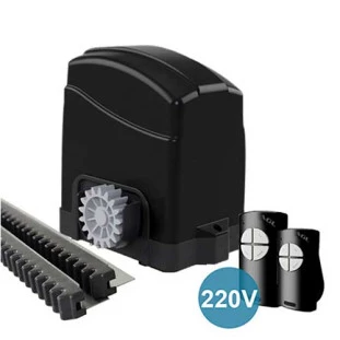 CONJUNTO AUTOMATIZADOR AGL PORTAO DESLIZANTE TRINO 700 12S (1/3 HP MONO) CREMALHEIRA 6X50CM (3M TOTAL) 220V-2001010 FR
