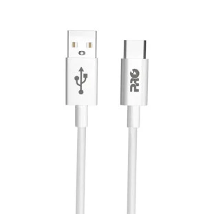 CABO USB PROELETRONIC 3.0A X USB-C 1M BRANCO - CAUSB-100C