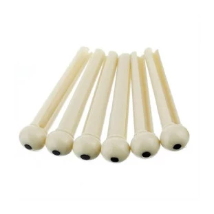 PINO PARA CAVALETE DE VIOLAO COM CORDAS DE AÇO BRANCO - 054.0005.00005