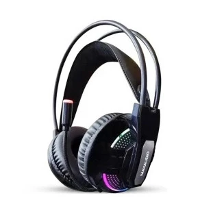 HEADSET GAMER MAXAUDIO M8 LED RGB CONEXAO P2+USB PRETO - FN-M8-P - FR