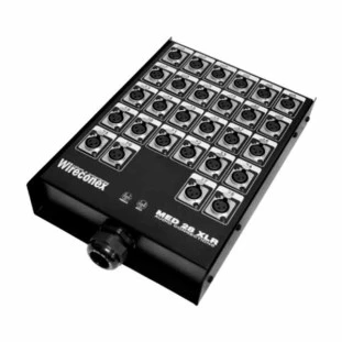 MEDUSA WIRECONEX 28 FURAÇOES XLR COM CONECTORES COM 1 PRENSA CABO DE NYLON MED2 28 1SNCC - 13559 - FR