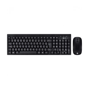 TECLADO E MOUSE OFFICE VINIK SEM FIO DYNAMIC CORP ABNT2/1600 DPI PRETO CMW200 - 33055 - FR