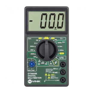 MULTIMETRO DIGITAL VINIK DT860B COM VISOR GRANDE - 36801 - FR