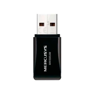 ADAPTADOR USB MERCUSYS WIRELESS N300 - MW300UM - 26602