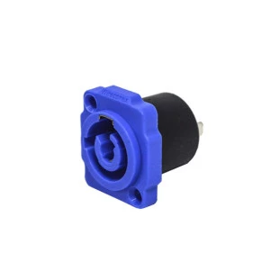 PLUG SPEAKON AC WIRECONEX PAINEL IN CORPO AZUL WC 1823 IN P BL PBL - 13365