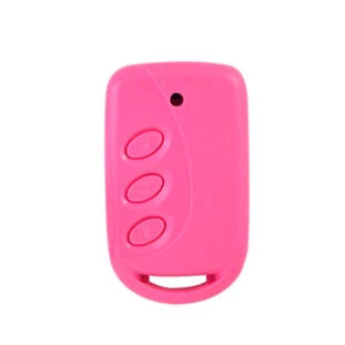 CONTROLE REMOTO HITRON SLIM 433,92MHZ 3 BOTOES ROSA