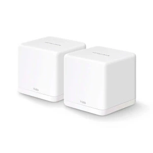 ROTEADOR MERCUSYS WIRELESS WI-FI MESH NA CASA TODA AC1300 HALO (PACK C/2) - H30G - FR