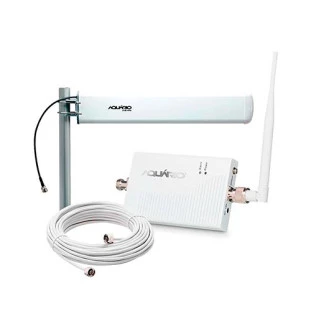 REPETIDOR E AMPLIFICADOR AQUARIO DE SINAL DE CELULAR 2100MHZ 60DB - RP-2160 - FR