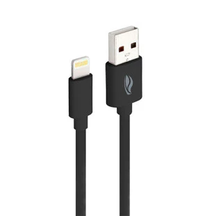 CABO USB C3TECH 2.0A X LIGHTNING PARA IPHONE 1M PRETO CB-L10BK - 441011102110