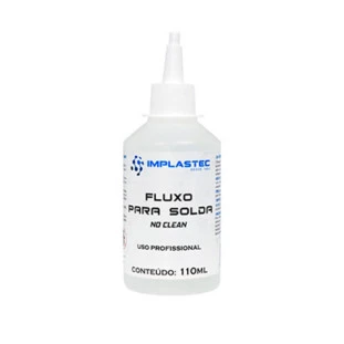 FLUXO PARA SOLDA IMPLASTEC NO CLEAN 110ML - PAFS011060CX