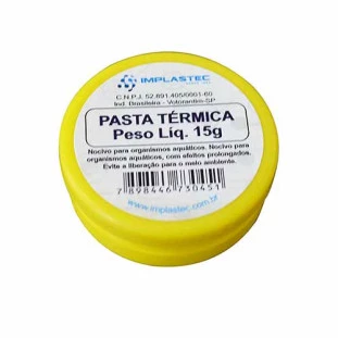 PASTA TERMICA IMPLASTEC POTE 15G - PAPT1530CX