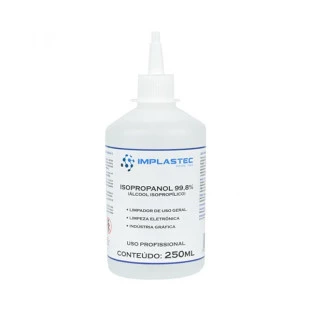 ALCOOL ISOPROPILICO IMPLASTEC 99,8% 250ML - PAIP025036