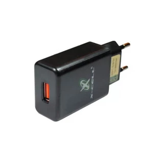 CARREGADOR TURBO XCELL 5A 30W QUICK CHARGER 1 USB 5X MAIS RAPIDO - XC-UR-37