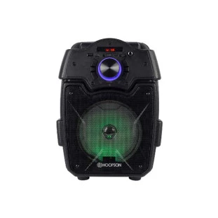 CAIXA DE SOM HOOPSON PORTATIL MULTIUSO 6'' 100W RMS BLUETOOTH USB CARTAO FM - RBM-013 - FR