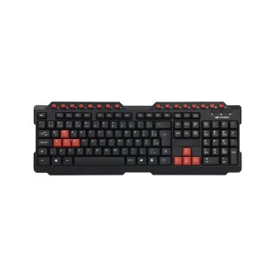 TECLADO GAMER C3TECH ABNT2 110 TECLAS (16 MULTIMIDIA) KG-10BK - 303050260101