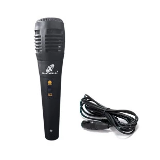 MICROFONE DINAMICO XCELL CABO 3M - XC-MI-01