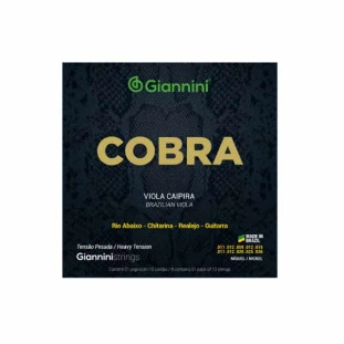 ENCORDOAMENTO PARA VIOLA GIANNINI COBRA NIQUEL GESVNP PESADA - 5943