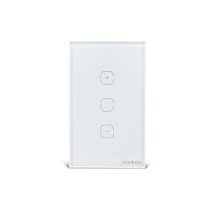INTERRUPTOR INTELIGENTE DIMMER INTELBRAS TOUCH WI-FI BRANCO EWS 1101 - 4850008