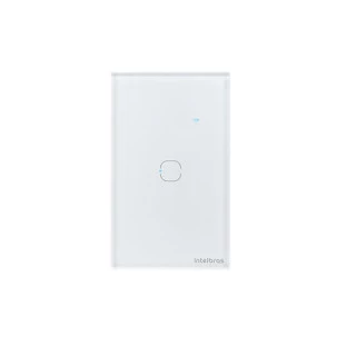 INTERRUPTOR INTELIGENTE INTELBRAS TOUCH WI-FI 1 TECLA BRANCO EWS 1001 - 4850013