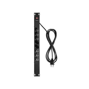 PROTETOR ELETRONICO INTELBRAS PARA RACK 8 TOMADAS CABO 1M EPR 208 - 4824300