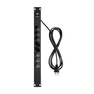 PROTETOR ELETRONICO INTELBRAS PARA RACK 8 TOMADAS CABO 3M EPR 208+ - 4824302