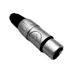 PLUG CANNON XLR CSR FEMEA PROFISSIONAL Q-218 - 0431