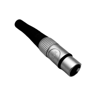 PLUG CANNON XLR CSR FEMEA PROFISSIONAL Q-108 - 0411