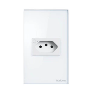 TOMADA SIMPLES INTELIGENTE INTELBRAS 10A SMART WI-FI ETS 1001 BRANCO - 4850062