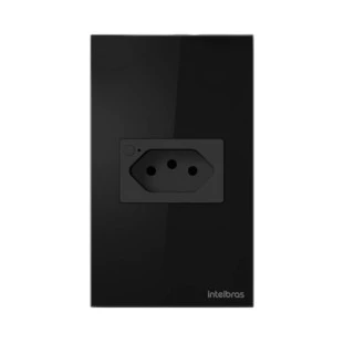 TOMADA SIMPLES INTELIGENTE INTELBRAS 10A SMART WI-FI ETS 1001 PRETO - 4850063