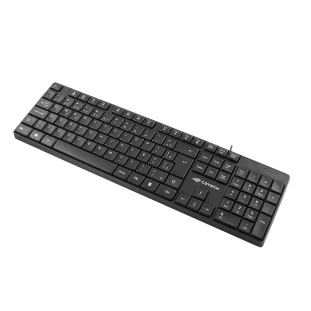 TECLADO OFFICE C3TECH USB MULTIMIDIA KB-M11BK CABO 2M - 303020880101