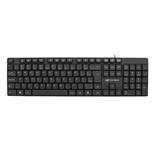 TECLADO OFFICE C3TECH USB MULTIMIDIA KB-M10BK - 303020870100