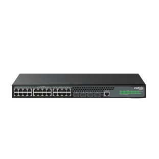 SWITCH IINTELBRAS GERENCIAVEL 24 PORTAS GIGABIT E 4 PORTAS SFP + 4P SFP 1000 BASE-X S2328G-A - 4760106