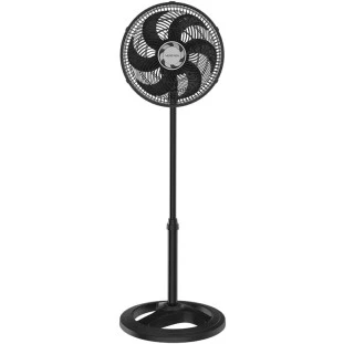 VENTILADOR DE COLUNA VENTISOL RESIDENCIAL TURBO 6 PAS 30CM PRETO 127V PREMIUM - 8235