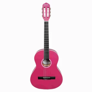 VIOLAO ACUSTICO NAILON GIANNINI INFANTIL 3/4 START N6 PKS (PINK SATIN) - 27025