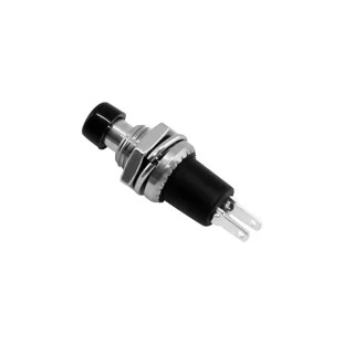 CHAVE PUSH BUTTON NA 3A PRETO - CHVS0016