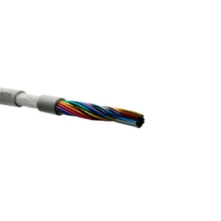 CABO MANGA MULTCABO SEM MALHA 4 VIAS X 26AWG NA COR PALHA (100M) - 00342619
