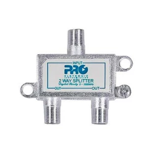 DIVISOR 2 SAIDAS PROELETRONIC VHF/UHF/CATV SOLDER BACK 5-1000MHZ - PQDV-1022B