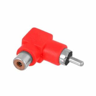 ADAPTADOR RCA 90G VERMELHO GOLD - EMRC0004