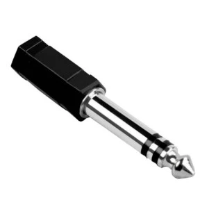 ADAPTADOR PLUG P10 STEREO X JACK J2 STEREO - ADAP0006