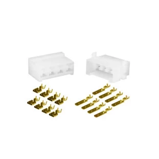 PERMAK CONECTOR 8 VIAS ( C/ TERMINAIS ) BRANCO