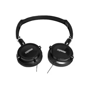 TOPSOM FONE DE OUVIDO MEDIO STEREO DOBRAVEL PRETO - TS-05 - FR