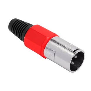 PLUG CANNON MACHO VERMELHO - PGCN0005