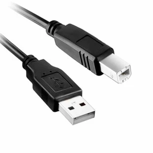 CABO USB STORM A MACHO X B MACHO 1,8M PRETO 2.0 PARA IMPRESSORA - CBUS0007