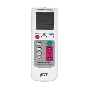 CONTROLE PARA AR CONDICIONADO UNIVERSAL INTELIGENTE ONE TOUCH - MXT-CO1310