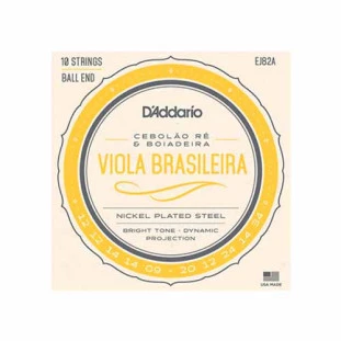 ENCORDOAMENTO PARA VIOLA AÇO 10 CORDAS DADDARIO CEB RE/BOIADEIR .012-.034 - J82A - FR