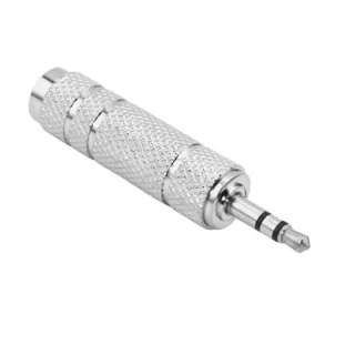 ADAPTADOR METAL PLUG P2 STEREO X 1 JACK J10 STEREO - ADAP0048
