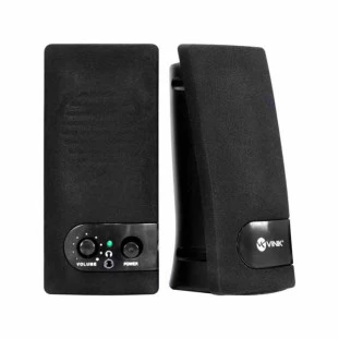 VINIK CAIXA DE SOM 2.0 USB 6W RMS VS-202 PRETO - 29675 - FR