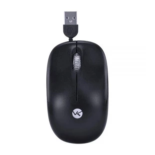 VINIK MOUSE RETRÁTIL DYNAMIC USB 1200DPI PRETO DM140 - 28427 - FR